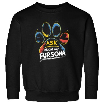 Discover Furry Talk Activated! Ask Me About My Fursona Sweatshirts