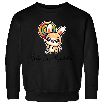 Discover You're Ear-Resistible in White Sweatshirts