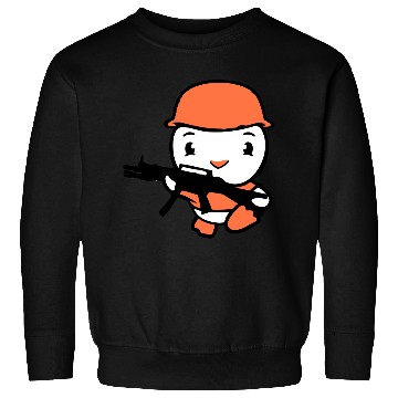Discover Duck Soldier Army Professional Soldier Helmet Cute Sweatshirts