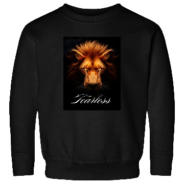 Discover Fearless Lion Sweatshirts