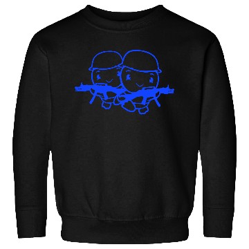 Discover 2 Ducks Soldier Army Professional Soldier Helmet Sweatshirts