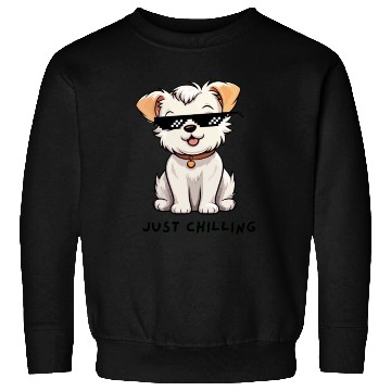 Discover Gold White Hand Drawn Running Cat Sweatshirts remov