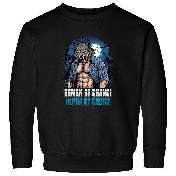 Discover Human By Chance Alpha Choice Alter Otherkin Sweatshirts