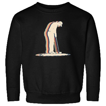 Discover Mini Golf Golfer Golfing Miniature Golf Retro Sweatshirts