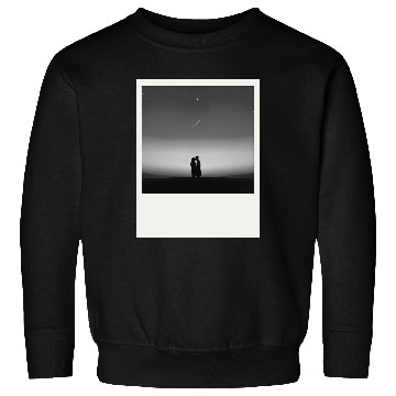 Discover Starry Night Embrace Couple Polaroid Sweatshirts