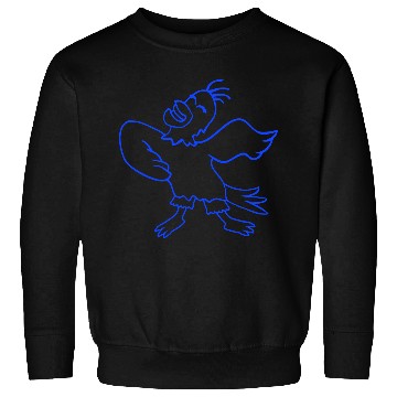 Discover Seagull bird dances happily celebrates cheerful Sweatshirts