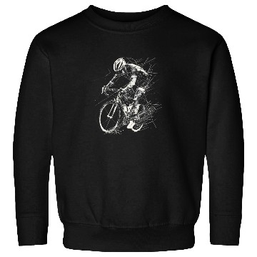 Discover Cycling Guy Drawing Sweatshirts