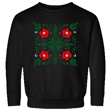 Discover Folk Floral Mandala Sweatshirts