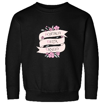 Discover Foxtrot Delta Tango - Floral Subtle FDT Sweatshirts