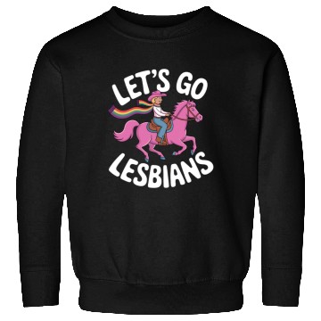 Discover Let’s Go Lesbians Subtle Lesbian Pride Sweatshirts
