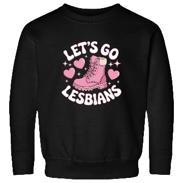 Discover Let’s Go Lesbians Subtle Lesbian Pride Sweatshirts