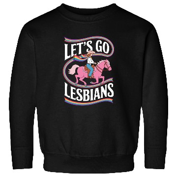 Discover Let’s Go Lesbians Subtle Lesbian Pride Sweatshirts