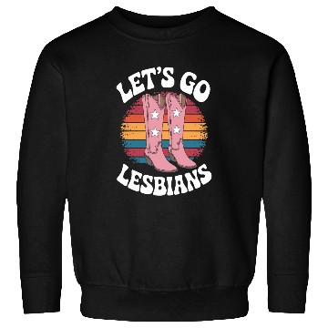 Discover Let’s Go Lesbians Subtle Lesbian Pride Sweatshirts