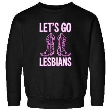 Discover Let’s Go Lesbians Subtle Lesbian Pride Sweatshirts