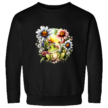 Discover Freckles the Flower Frog Sweatshirts