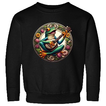 Discover Guitar Frog Sweatshirts