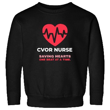 Discover CVOR Nurse: Saving Hearts - Pretty Nurse Design Sweatshirts