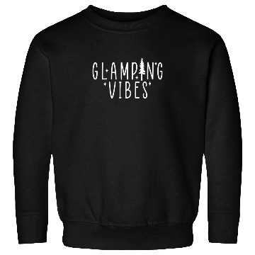 Discover Embrace the Wilderness with Glamping Vibes Sweatshirts