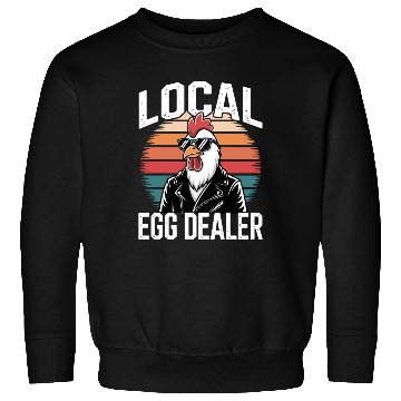 Discover Local Egg Dealer Easter Sunday Retro Vintage Sweatshirts