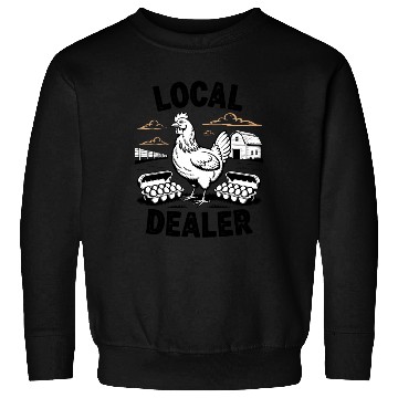 Discover Local Egg Dealer Easter Holiday Easter Egg Hunt Sweatshirts
