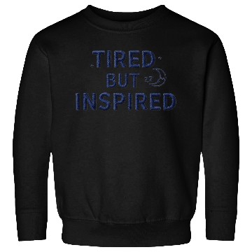 Discover Tired But Inspired Moon Zzz Sweatshirts