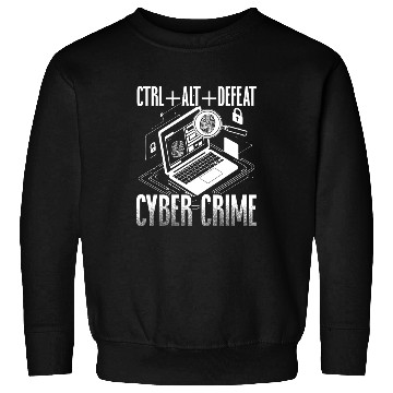 Discover Digital Forensic Defeat Cyber Crime Sweatshirts