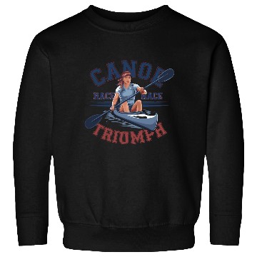 Discover canoe race triumph Sweatshirts