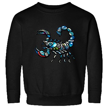 Discover psychedelic scorpion Sweatshirts