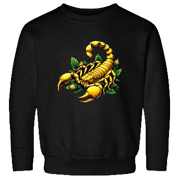 Discover yellow scorpion Sweatshirts