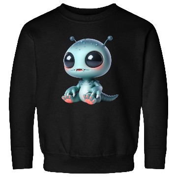 Discover Galactic Alien with Cosmic Aura Sweatshirts
