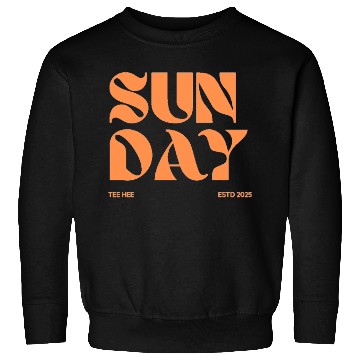 Discover Retro sunday vibes Sweatshirts