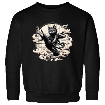 Discover ninja cat Sweatshirts