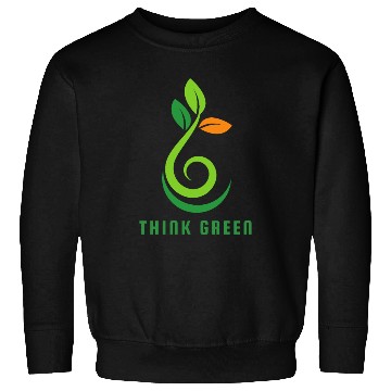Discover Think Green – Eco-Friendly Green Leaf Sweatshirts