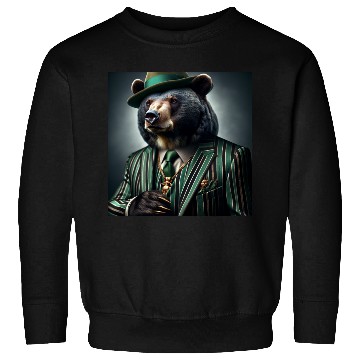 Discover Money Gangster Bear Sweatshirts