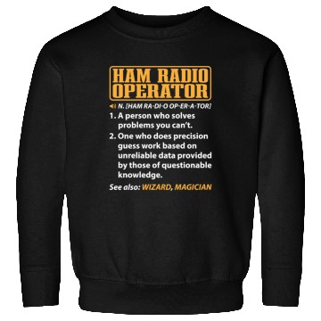 Discover Ham radio operator amateur definition Sweatshirts