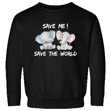 Discover World Elephant Day. Sweatshirts