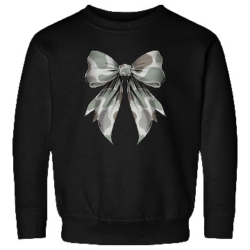 Discover Coquette Bow Camouflage Hunting Hunter Hog Deer Sweatshirts