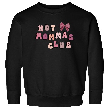 Discover Hot Mommas Club Mother's day Design Sweatshirts