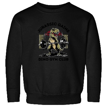 Discover Dino Gym Club Sweatshirts