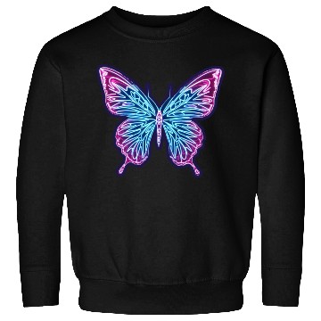 Discover Neon Butterfly Sweatshirts