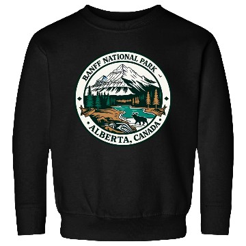 Discover Banff National Park Alberta Canada Sweatshirts