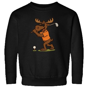 Discover Happy Moose Golf Sweatshirts