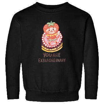 Discover Dancing Strawberry | You Are Extraordinary Sweatshirts