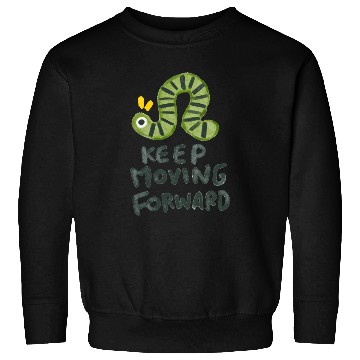 Discover Keep Moving Forwards | Cute Green Bug Sweatshirts