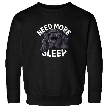 Discover Need More Sleep Lazy Dog Design for Dog Lovers Sweatshirts