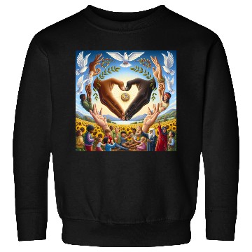 Discover Peace & Love Design Sweatshirts