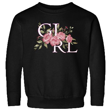 Discover Floral Girl Bloom Art Sweatshirts