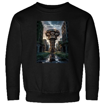 Discover Quantum Power – 16th Century Sci-Fi Machine in Pos Sweatshirts