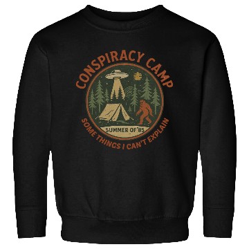 Discover Conspiracy Camp Sweatshirts