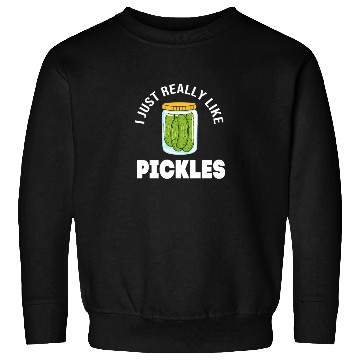 Discover Pickles Fermented Food Cucumber Pickle Sweatshirts